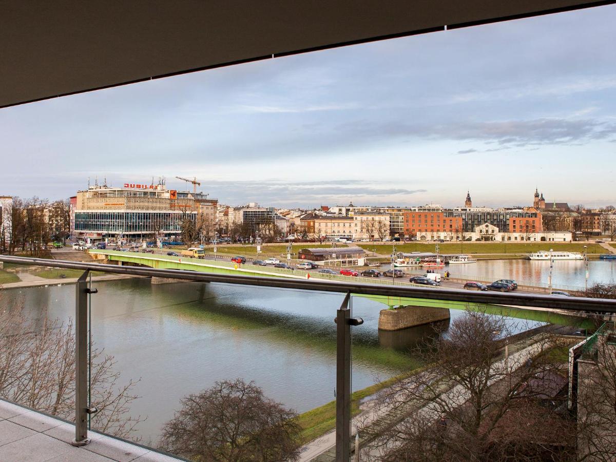 Riverside Aparthotel Cracow Krakau Exterior foto
