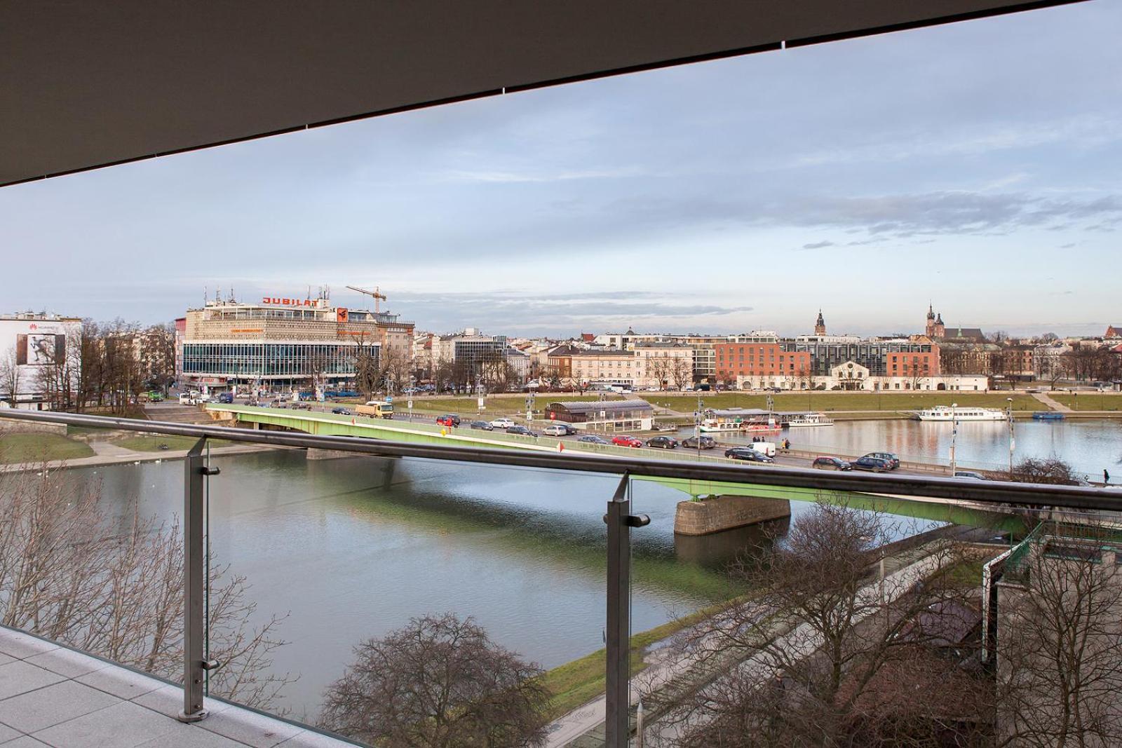 Riverside Aparthotel Cracow Krakau Exterior foto