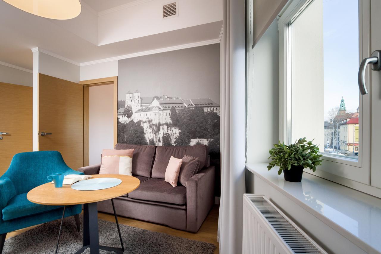 Riverside Aparthotel Cracow Krakau Exterior foto
